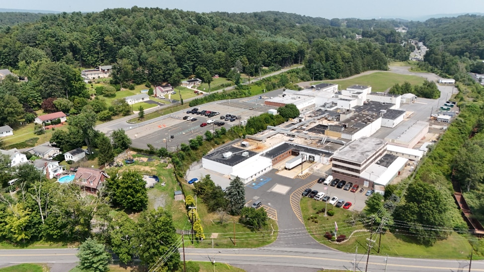 An aerial view of the Solstice Pottsville, Pennsylvania, plant