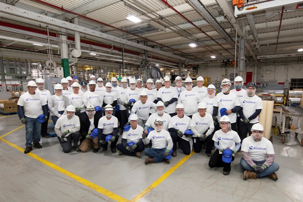 Solstice's team at Pottsville, Pennsylvania